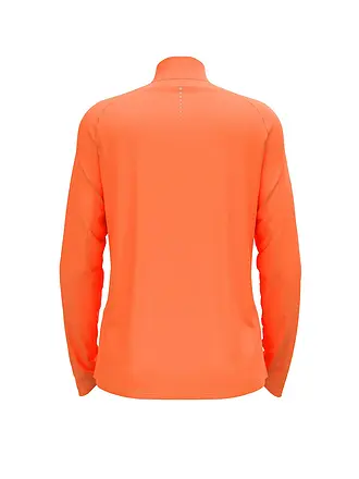 ODLO | Zipshirt intimo da donna Essentials Ceramiwarm | orange